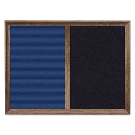 United Visual Products Enclosed Corkboard, 1 Door, 72"x36", 4" Fra, UV3418-GOLD-COBACC UV3418-GOLD-COBACC